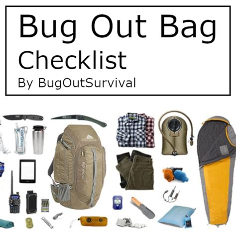 bug out bag names